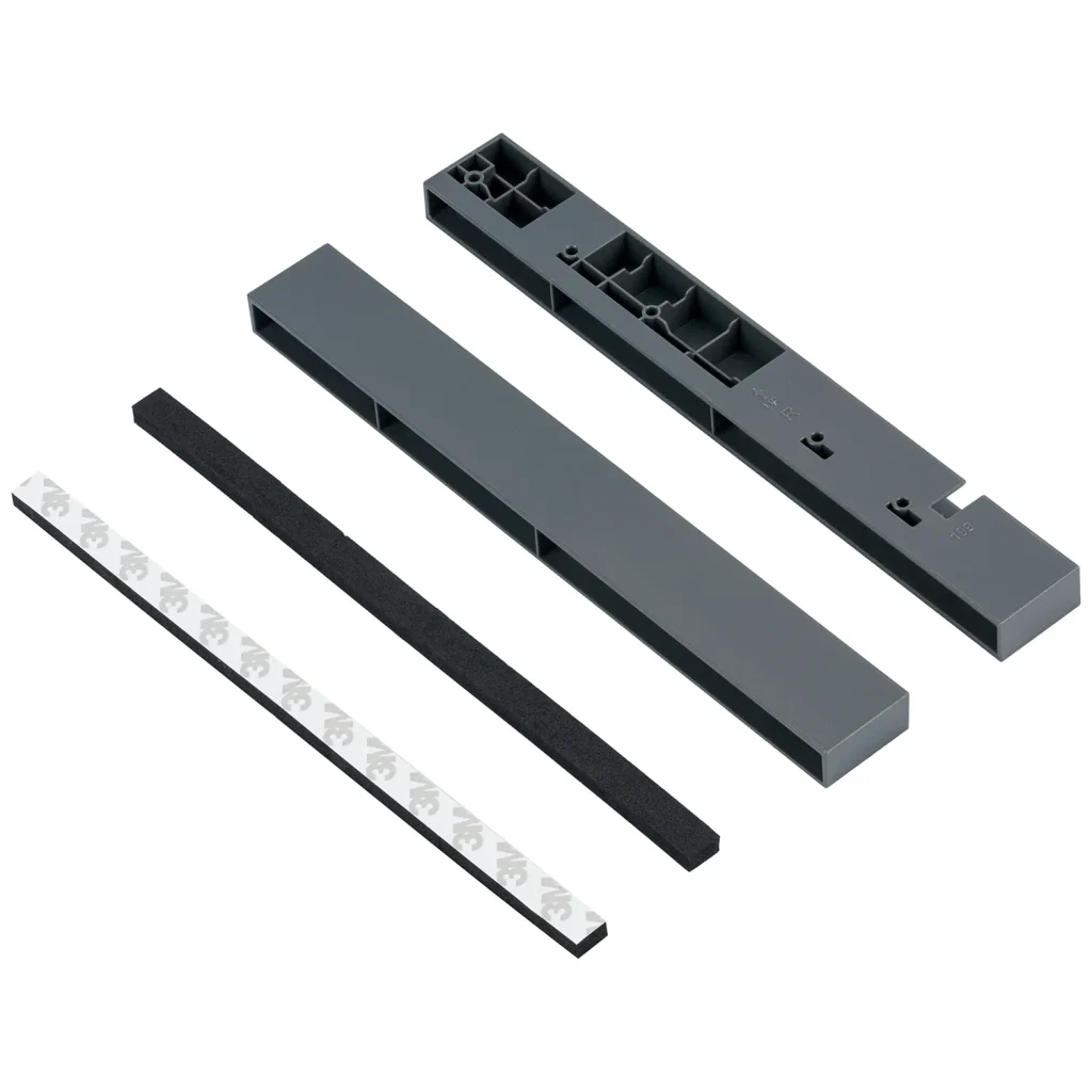 Mocowanie niskie H-199mm frontu wewnętrznego ELITE BOX Antracyt