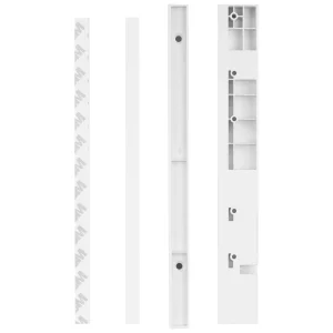 Mocowanie niskie H-199mm frontu wewnętrznego ELITE BOX Biały