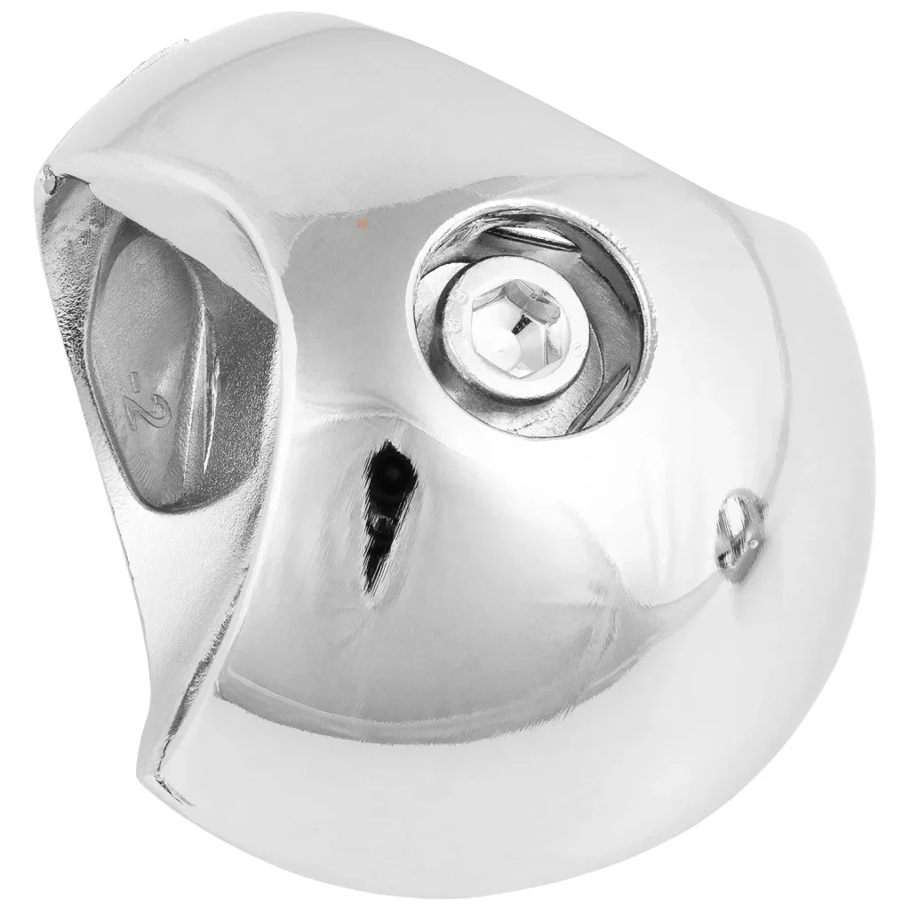 Złącze dwukierunkowe złączka do drążka rury fi 25mm - chrom