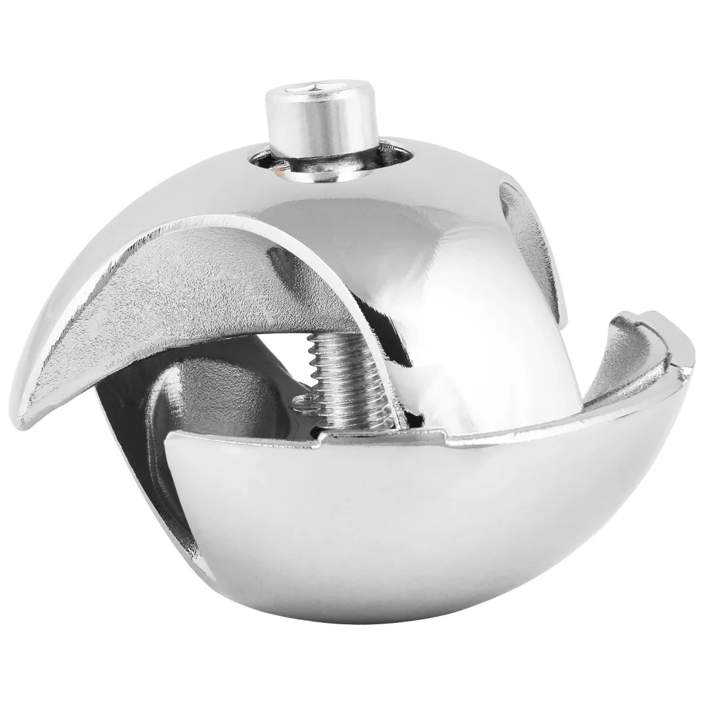 Złącze dwukierunkowe złączka do drążka rury fi 25mm - chrom