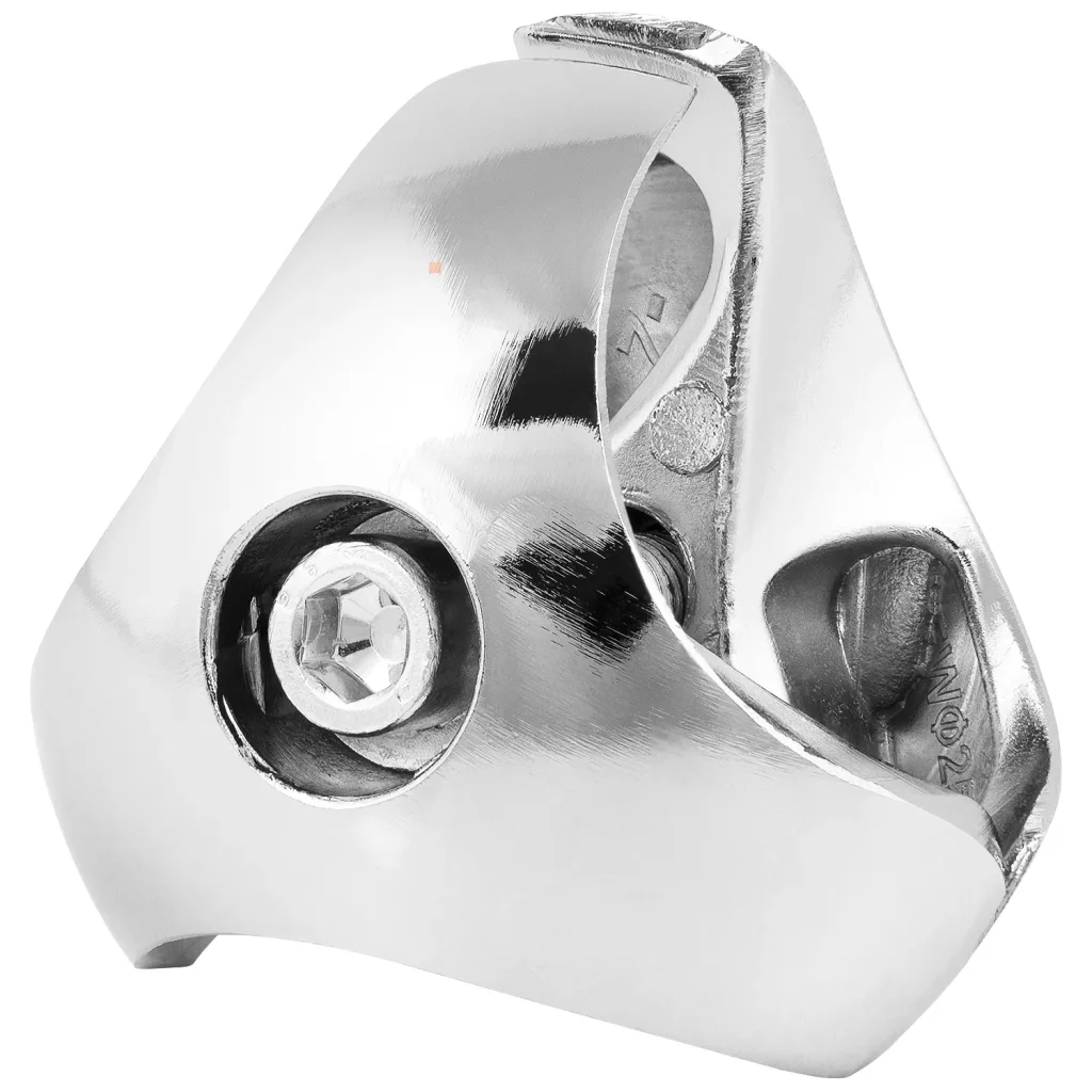 Złącze trzykierunkowe złączka do drążka rury fi 25mm - chrom