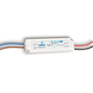 Zasilacz montażowy hermetyczny Cobalt Electro do taśm LED 12V 20W IP67 ZPV-20-24
