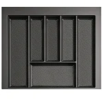 Wkład na sztućce do szuflady Organizer MAX 60 Grafit Rejs