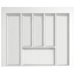 Wkład na sztućce do szuflady Organizer MAX 60 Biały Rejs