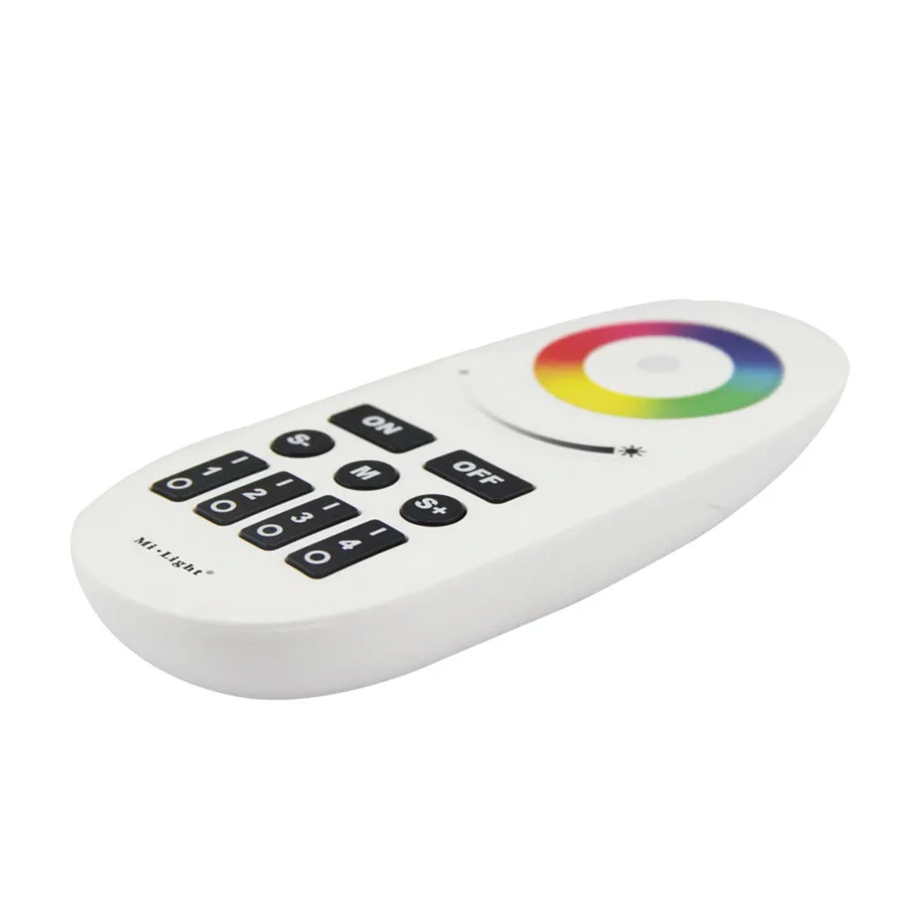 Pilot kontroler Mi-Light RF 2.4G 4-strefowy RGB 12-24V 12A do taśm LED FUT095
