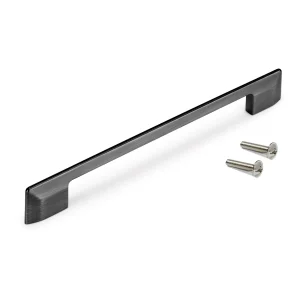 Uchwyt meblowy do szafek Baltimore rozstaw 128mm Tytan EMUCA
