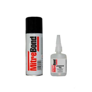 UNIKA MitreBond klej cyjanoakrylowy 50ml + Aktywator Spray 200 ml Zestaw