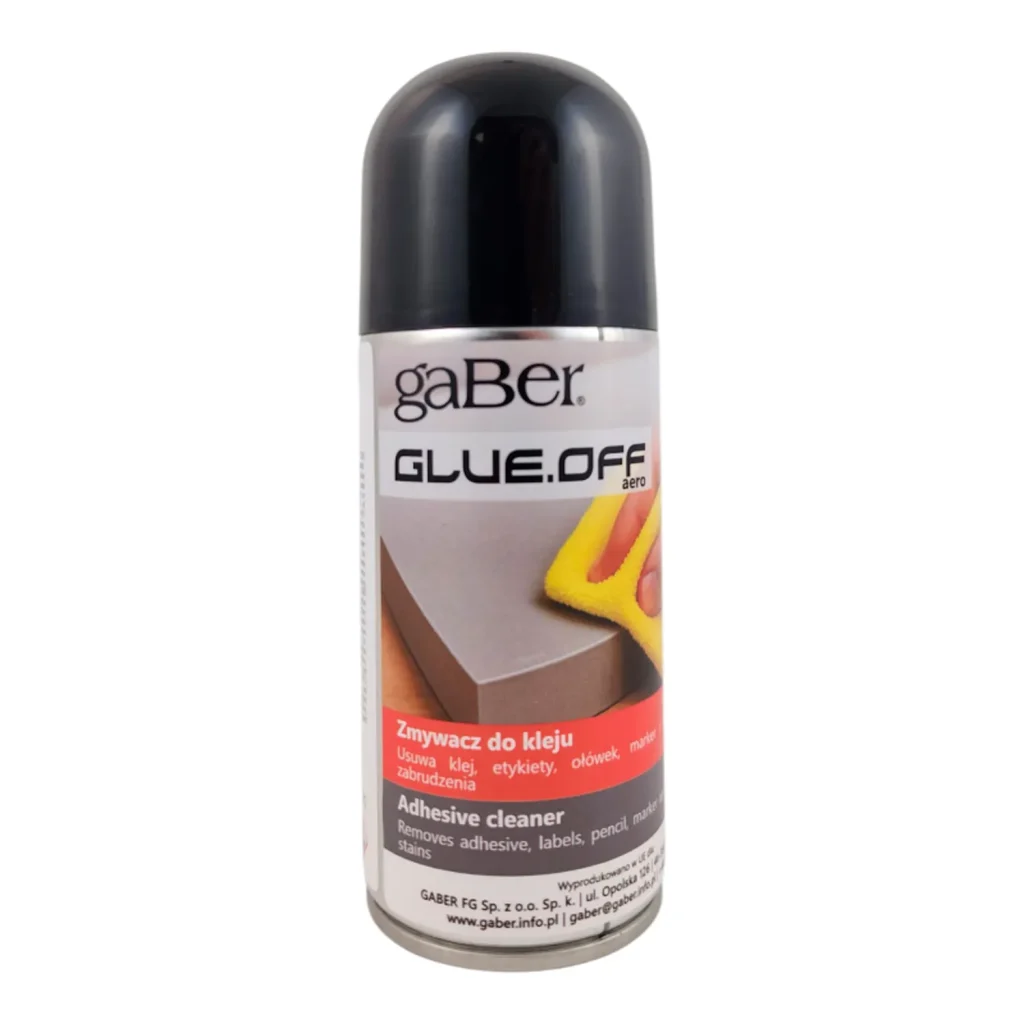 Zmywacz do kleju, etykiet, uporczywych zabrudzeń GLUE.OFF 150ml SPRAY AEROZOL