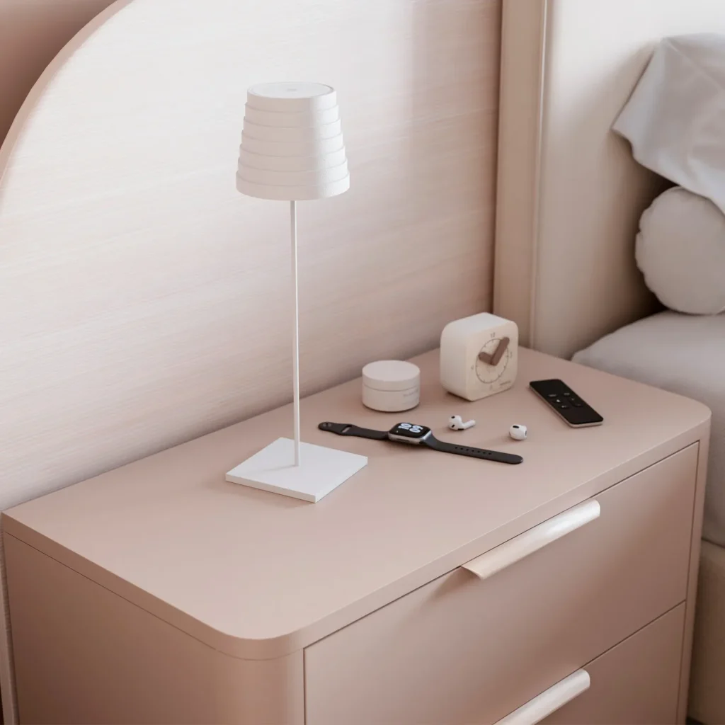 Uchwyt meblowy krawędziowy GTV HEXA, C=2x256 mm, L=596 mm - KASZMIR