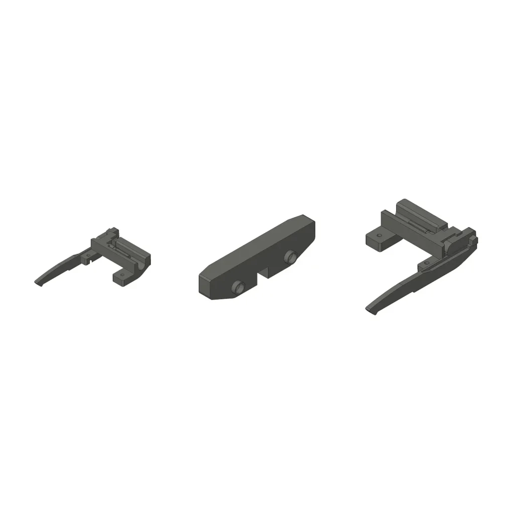 Zestaw - szuflada tackowa Movento L-500 pełny wysuw, Tip-On Blumotion BLUM