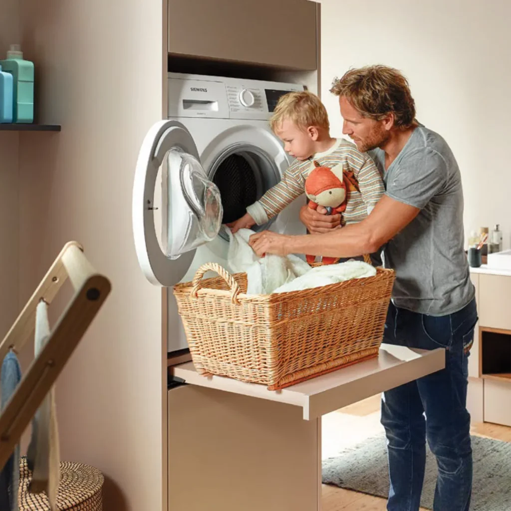 Zestaw - szuflada tackowa Movento L-500 pełny wysuw, Tip-On Blumotion BLUM