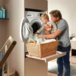 Zestaw - szuflada tackowa Movento L-500 pełny wysuw, Tip-On Blumotion BLUM