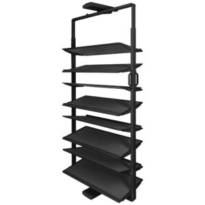 Kosz obrotowy na buty GTV 8 półek 1330-1480 regulowany Cichy Domyk Czarny