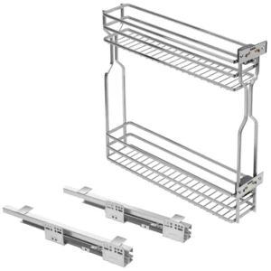 Kosz Cargo 15 2P Boczne Lewe Movix Druciany GTV Chrom CICHY DOMYK
