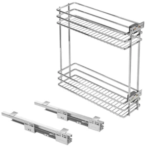 Kosz Cargo 20 2P Boczne Lewe Movix Druciany GTV Chrom CICHY DOMYK