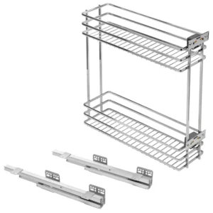 Kosz Cargo 20 2P Boczne Prawe Movix Druciany GTV Chrom CICHY DOMYK