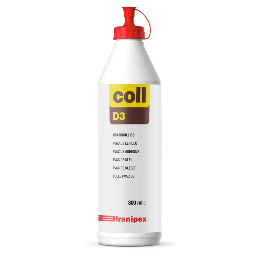 Klej do drewna HRANICOLL D3 COLL HRANIPEX PVAC 800ML