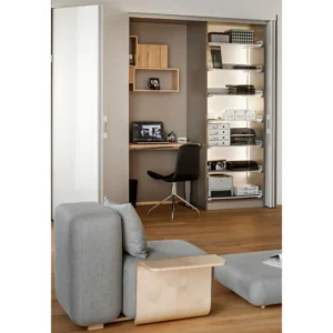 Okucie drzwi drewnianych Hawa Folding II 25 H 1851-2600/ lewe