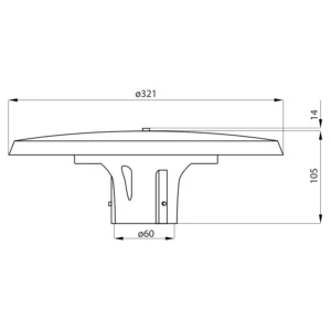 Lampa uliczna oprawa LED GARDENIA zasilanie sieciowe 30W/50W/70W CCT CZARNY