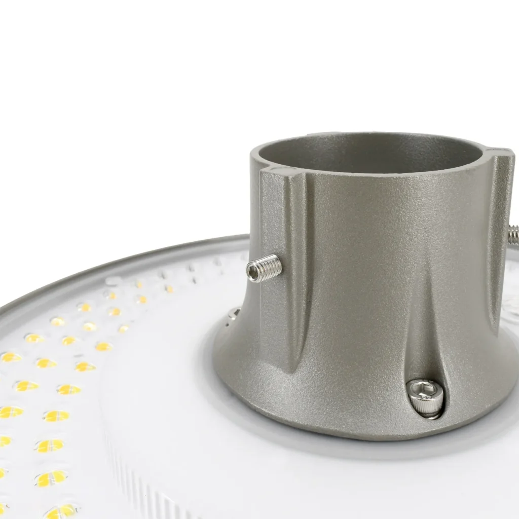 Lampa uliczna oprawa LED GARDENIA zasilanie sieciowe 30W/50W/70W CCT SZARY
