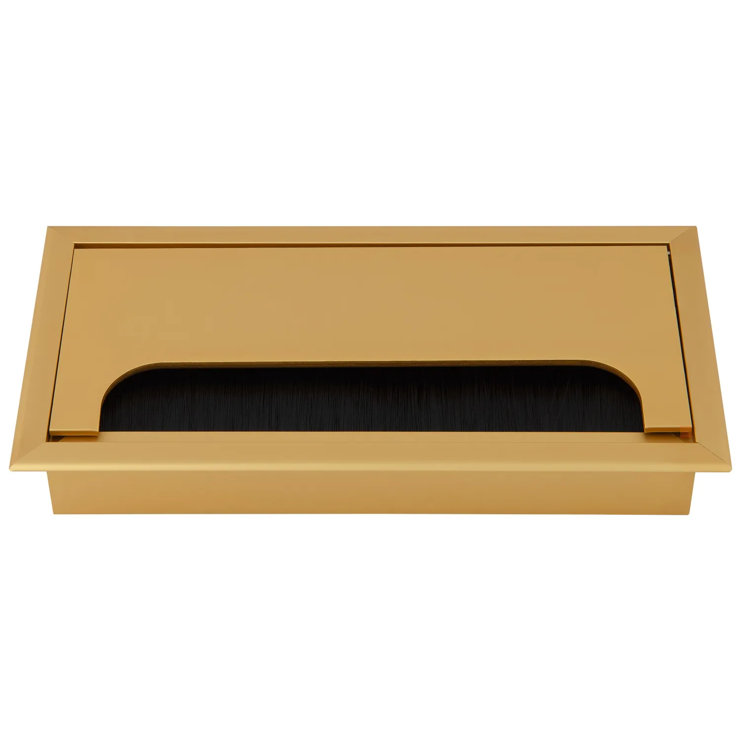 Przepust kablowy aluminiowy prostokątny 80x160mm MERIDA Złoty
