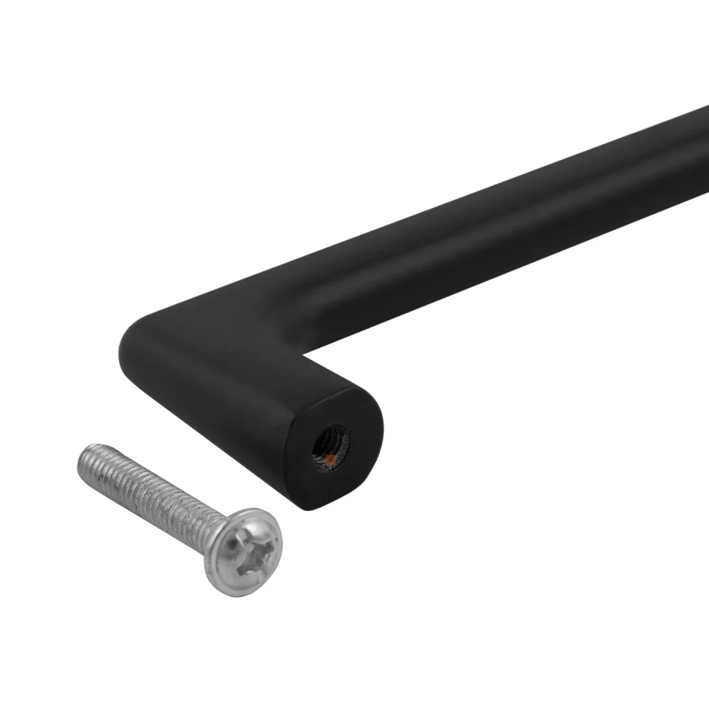 Uchwyt meblowy do szafek rozstaw HD-149 128mm Czarny