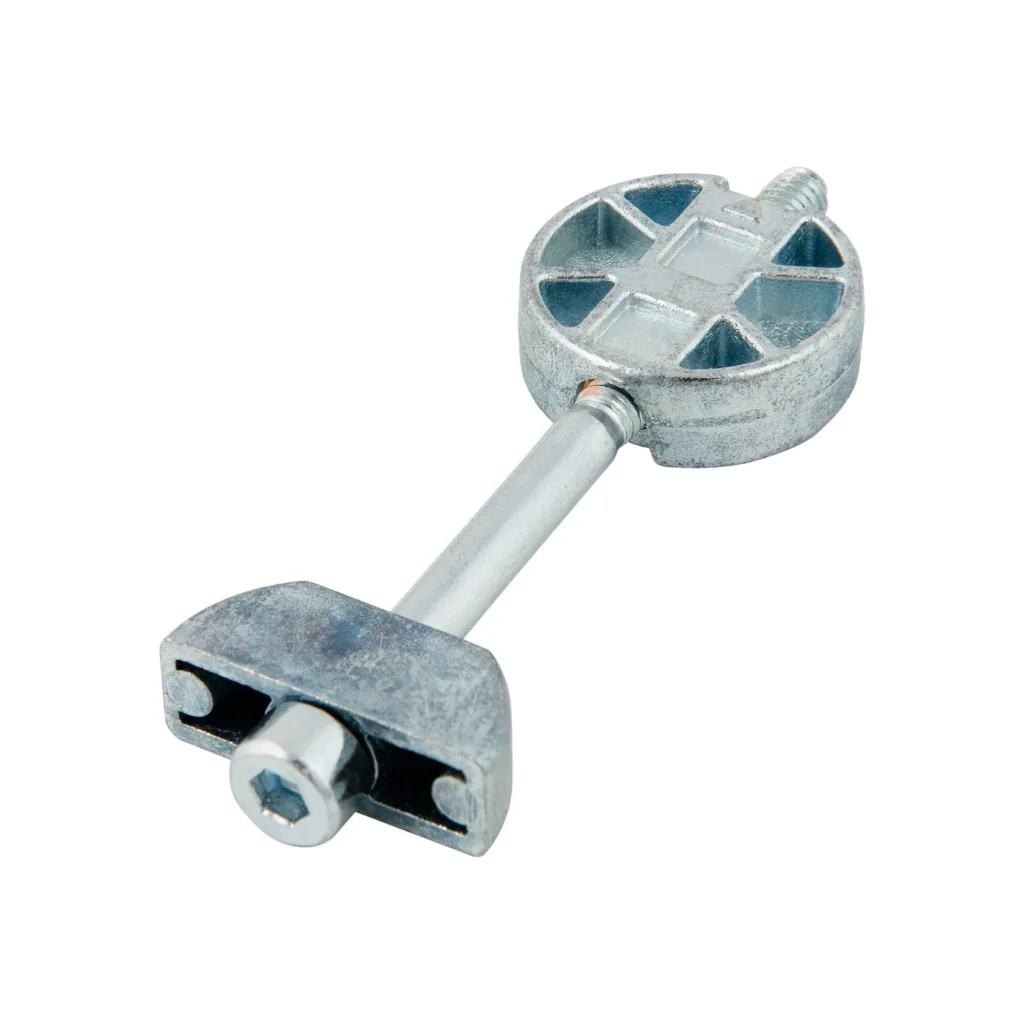 Złącze śrubowe do łączenia blatów i płyt Cienkich Kompaktowych L-55 Ø20mm