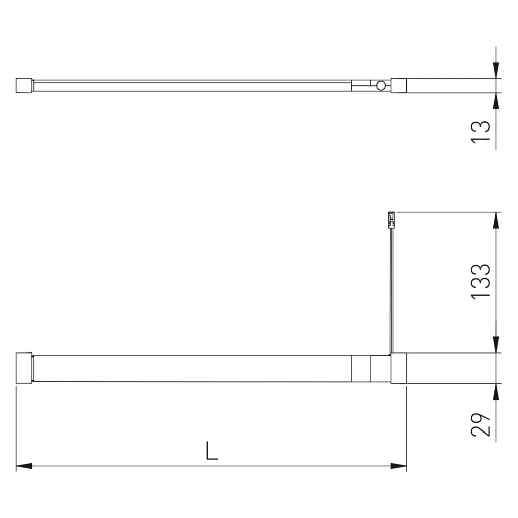 Oprawa lampa LED ClariUV 2,7W 4000K 172LM UVC IP20 1S L-363mm Czujnik GTV