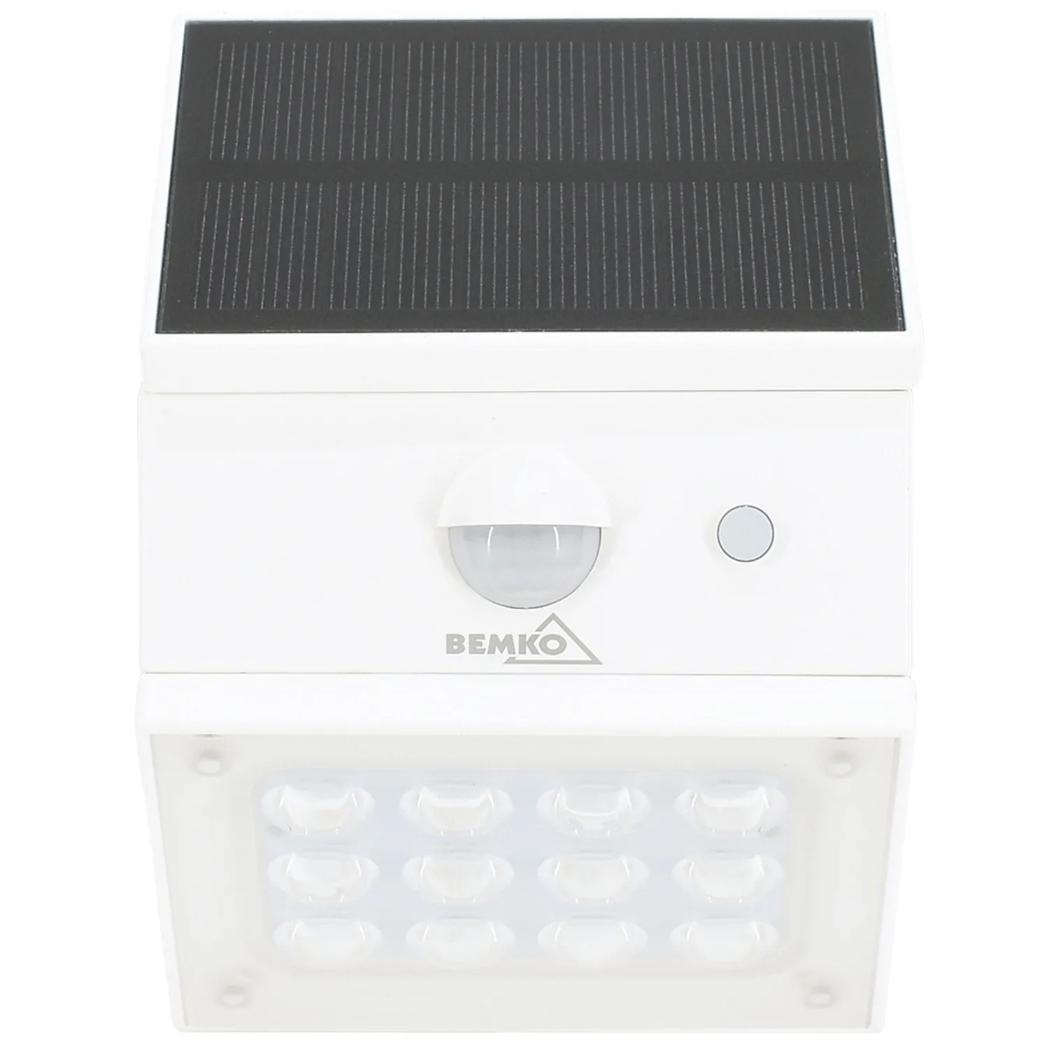 Naświetlacz solarny lampa LED RUBIC 2,5W 300LM CCT IP65 CZUJNIK PIR Biały