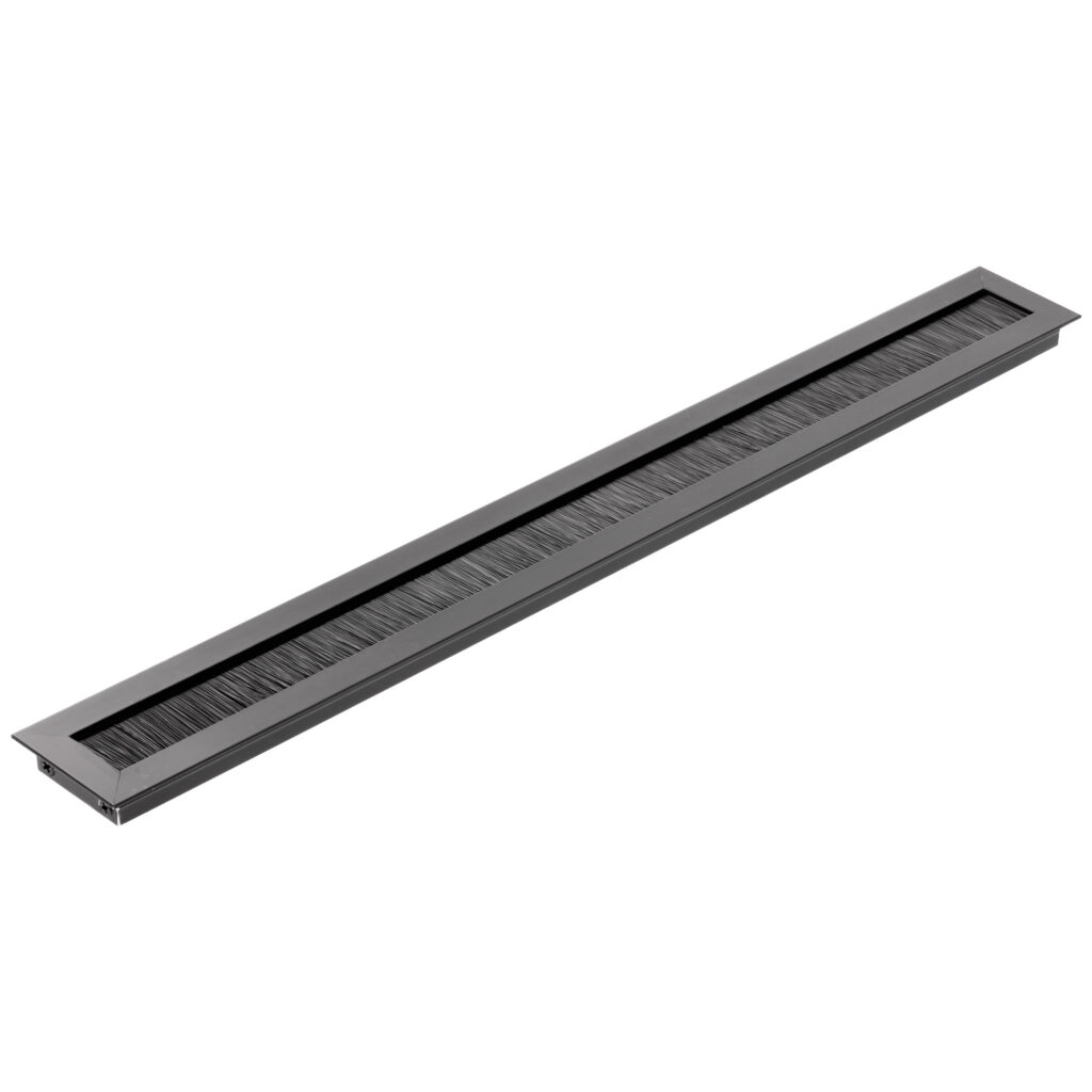 Przepust kablowy Przelotka aluminiowa 51x450mm GTV MERIDA Czarny