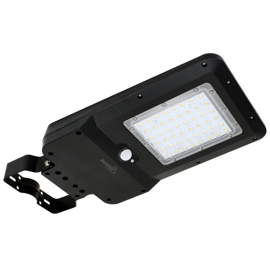 Lampa Solarna uliczna oprawa LED SOLGER 20W 3000LM IP65 CCT Czujnik