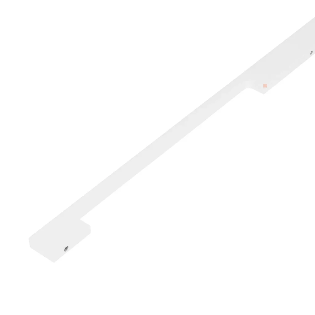Uchwyt meblowy do wysokich szaf frontów INFINITE LCK-26 L-1200 BIAŁY