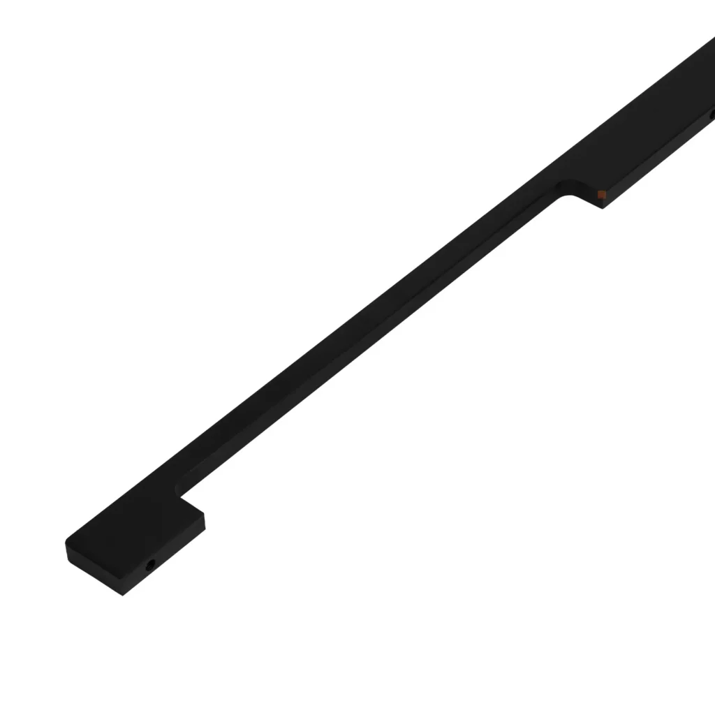 Uchwyt meblowy do wysokich szaf frontów INFINITE LCK-26 L-800 Czarny