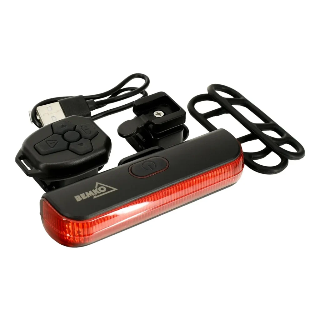 Lampka rowerowa LED tylna akumulatorowa 30 lm IP65 Bemko