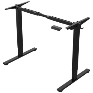 Stelaż biurka elektrycznego REGULOWANY 71,5-116cm obciążenie do 80kg Czarny
