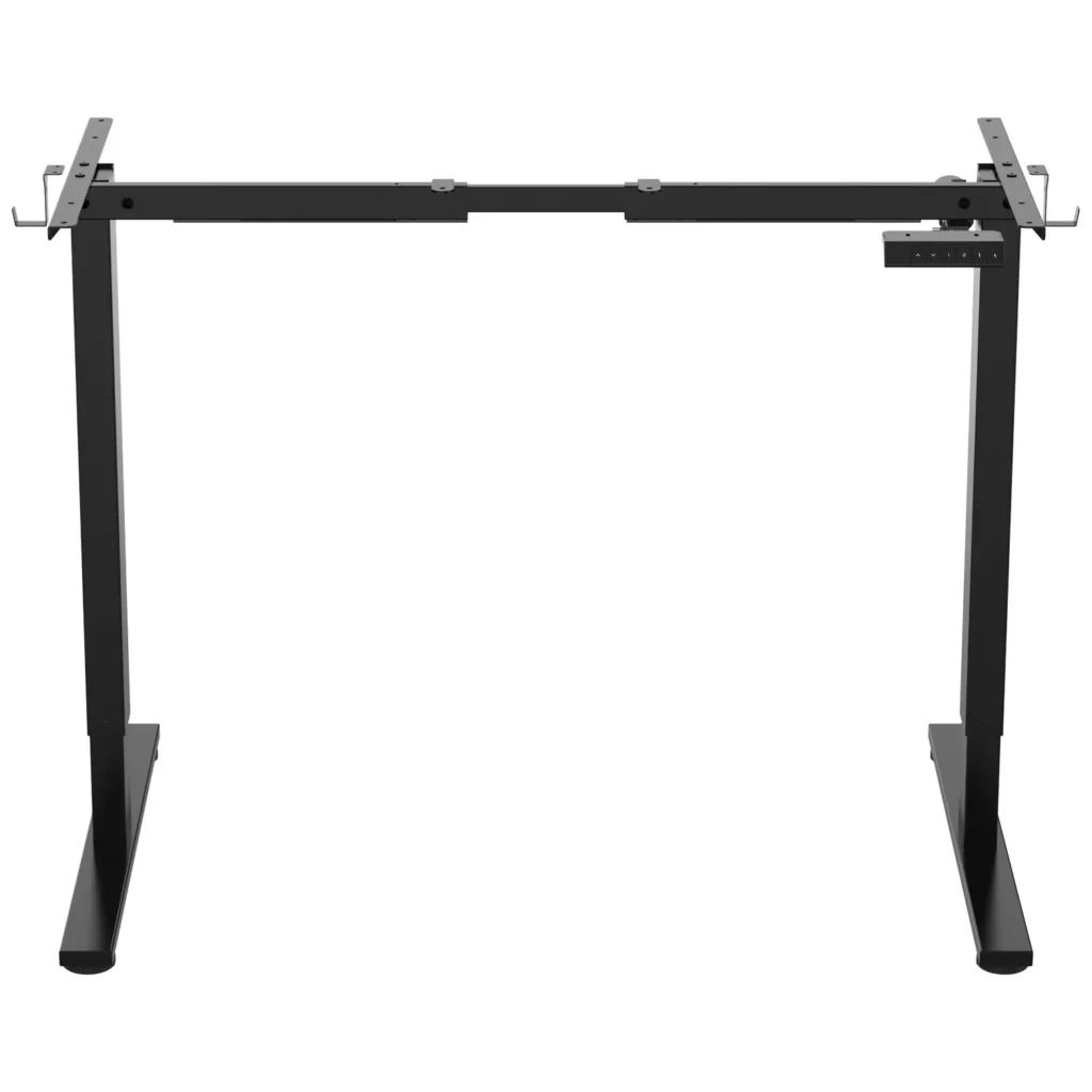Stelaż biurka elektrycznego REGULOWANY 71,5-116cm obciążenie do 80kg Czarny