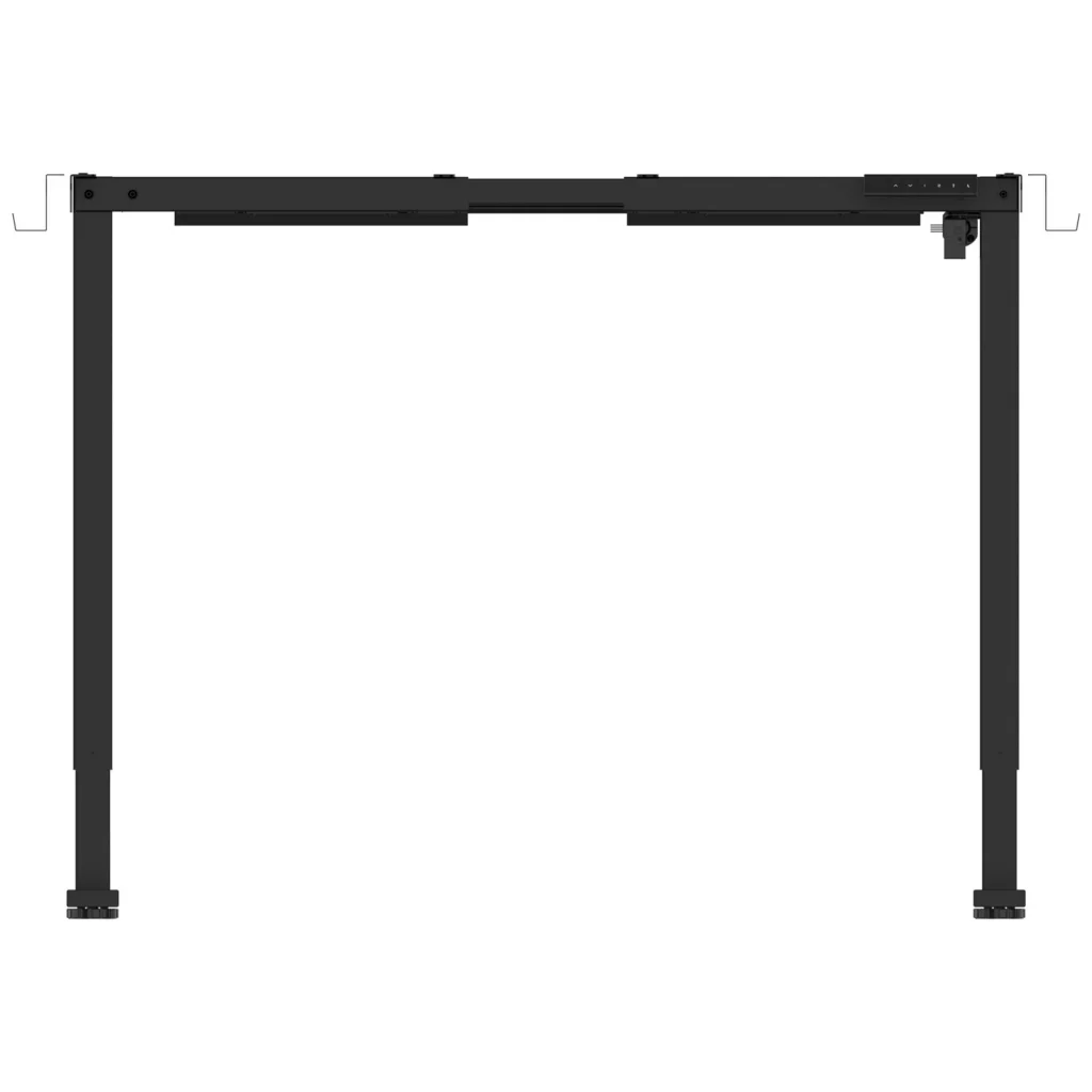 Stelaż biurka elektrycznego REGULOWANY 71,5-116cm obciążenie do 80kg Czarny