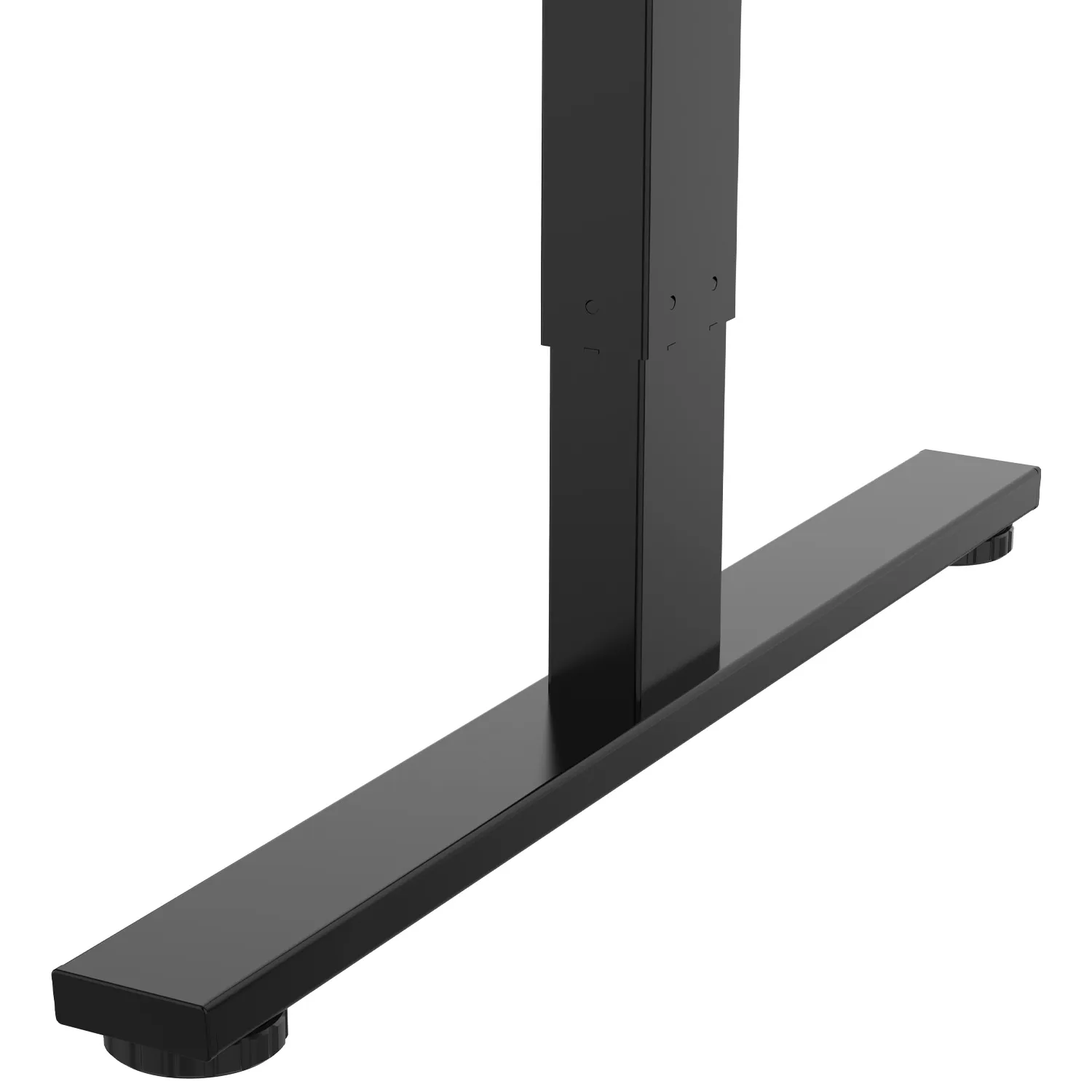 Stelaż biurka elektrycznego REGULOWANY 71,5-116cm obciążenie do 80kg Czarny