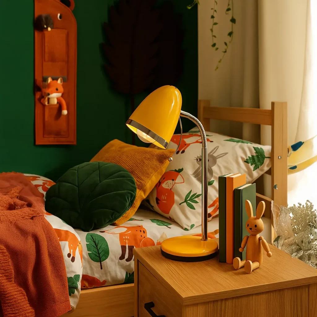 Lampka biurkowa K-MT-200 Żółta z serii KAJTEK