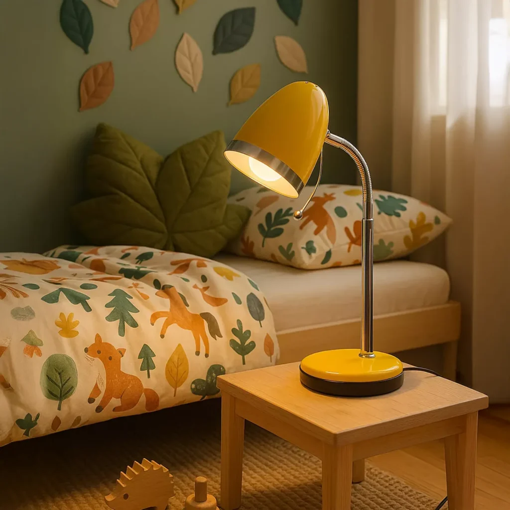 Lampka biurkowa K-MT-200 Żółta z serii KAJTEK