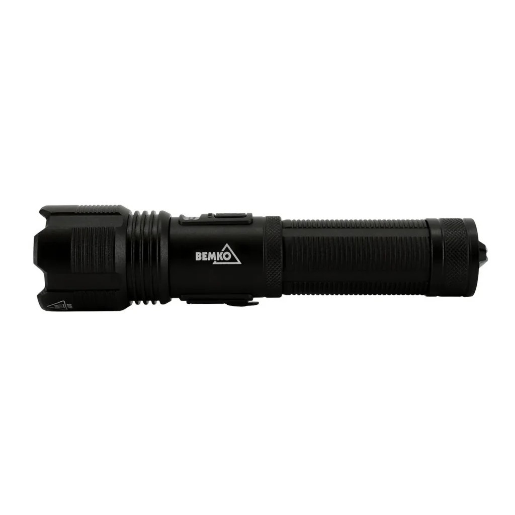Latarka hybrydowa LED ZOOM 10W 600 lm akumulatorowa IP42 Bemko