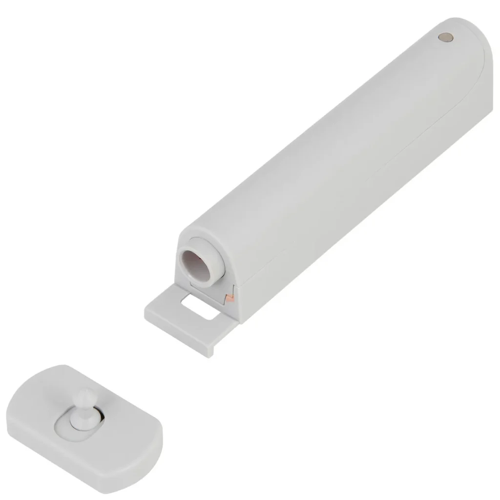 Odbojnik meblowy amortyzator od-08a push to open z zatrzaskiem mocny szary