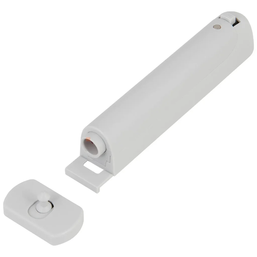 Odbojnik meblowy amortyzator od-09a push to open duży z odpięciem górnym szary