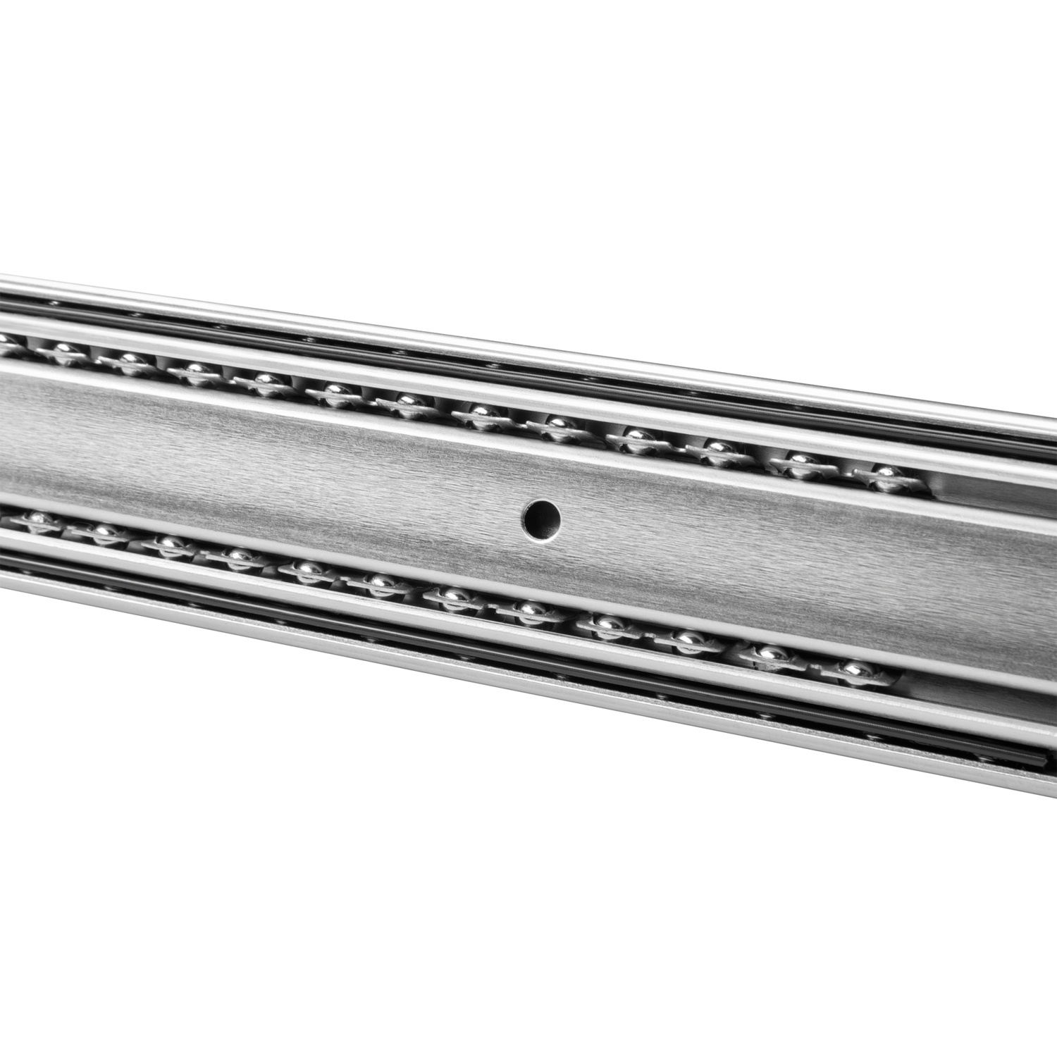 Prowadnica kulkowa H-53 L-250 CICHY DOMYK Pełny Wysuw udźwig 100KG GTV